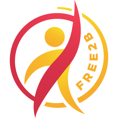 Free2b logo